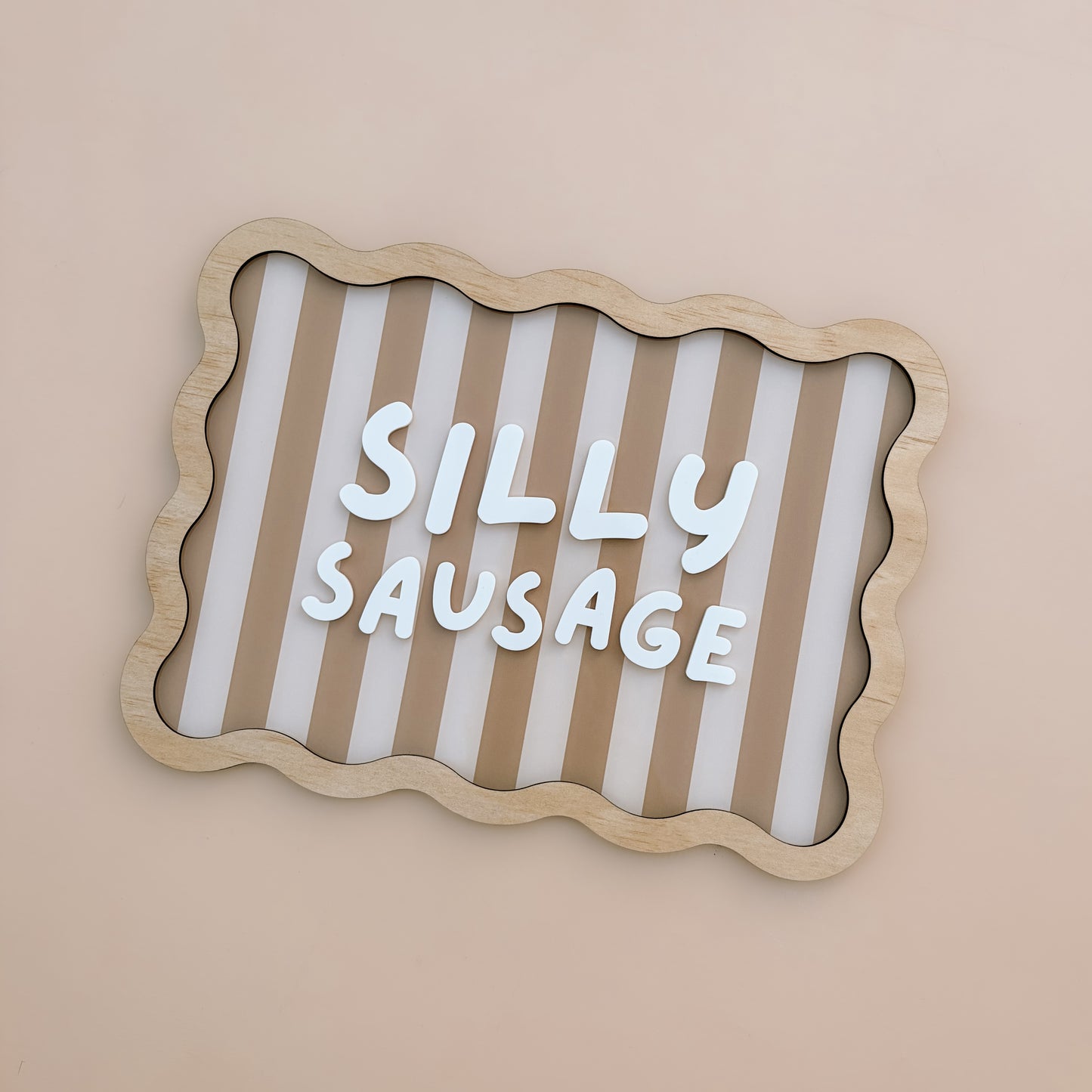 Silly Sausage | Acrylic Decor Print