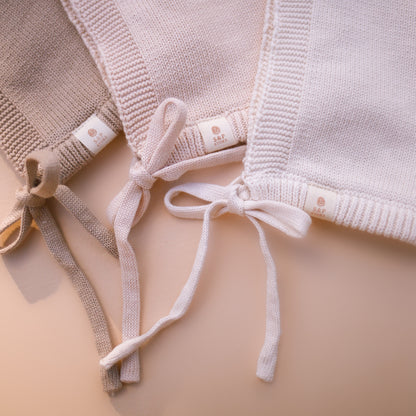 Heirloom Newborn Bonnet | 3 Colours