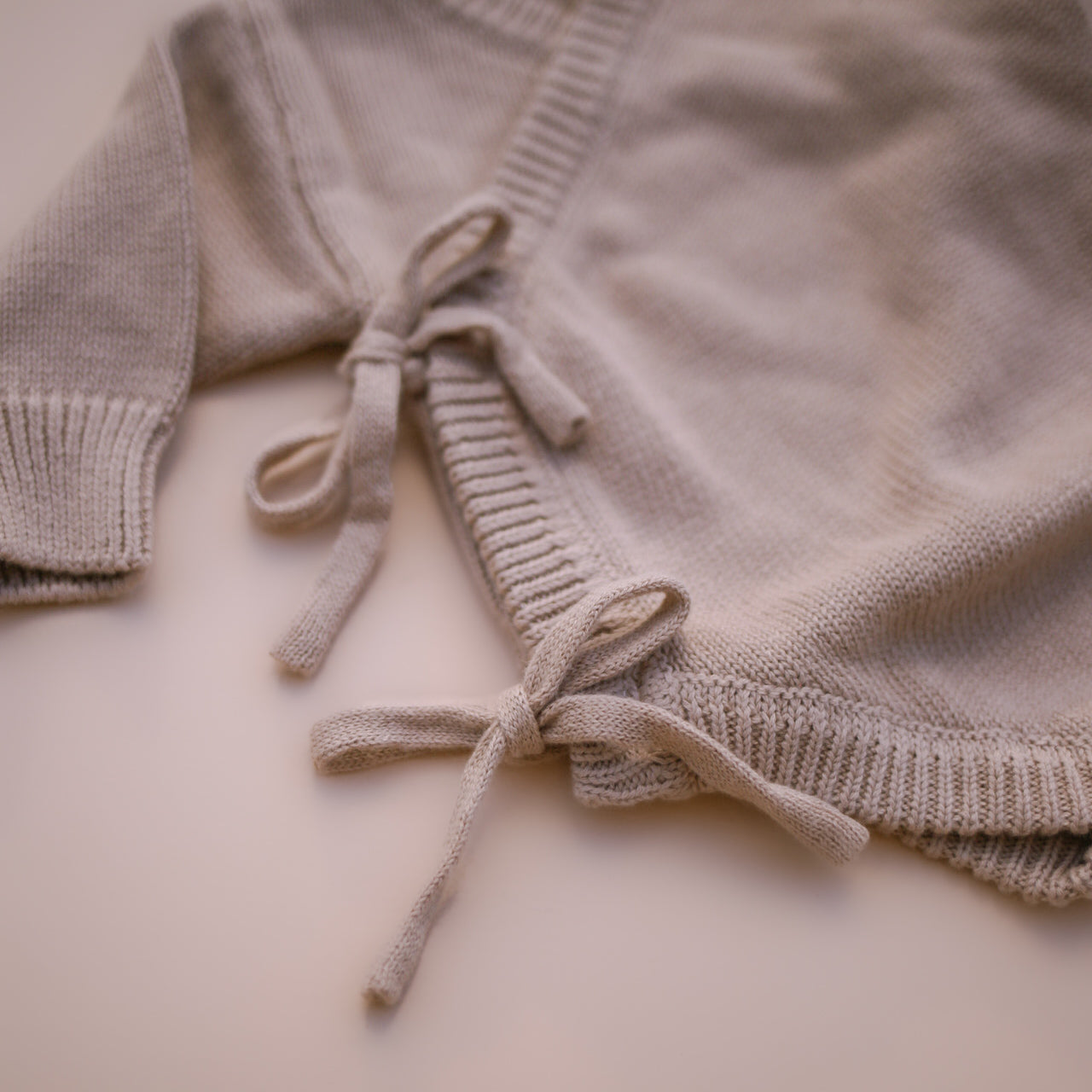 Heirloom Newborn Romper | Fawn