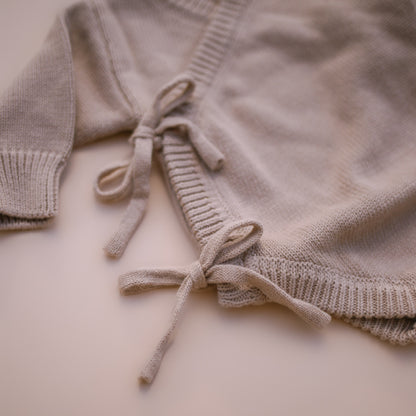 Heirloom Newborn Romper | Fawn