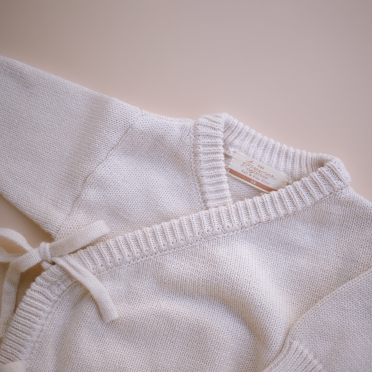 Heirloom Newborn Romper | Ecru