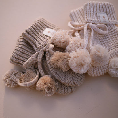 Heirloom Newborn Booties | 3 Colours