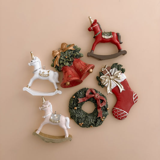 SECONDS - Resin Christmas Ornaments | Multiple
