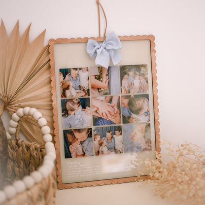 Definition Collage Photo Display | Customisable Mother's Day Gift