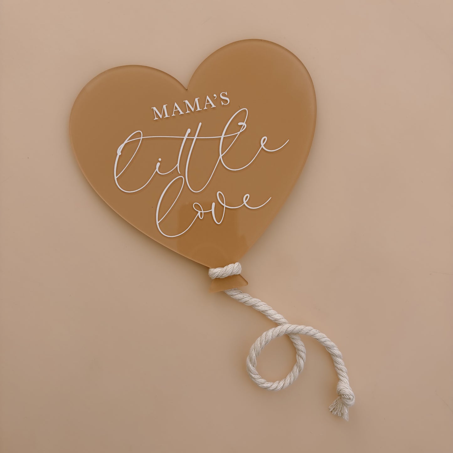 SAMPLE - Little Love Balloon | Almond