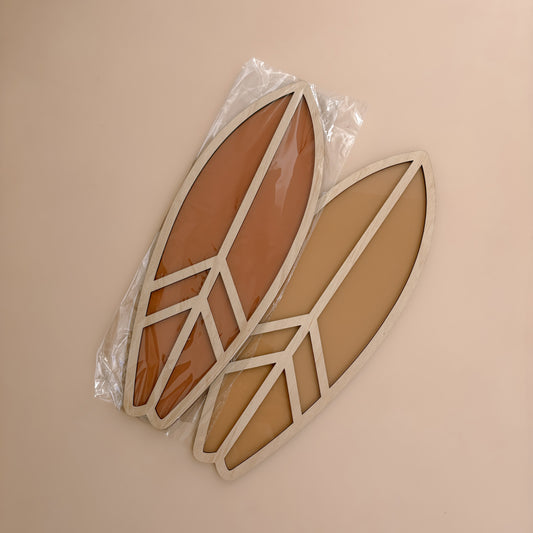 STOCK - Large Surfboard Wall Sign | Multiple