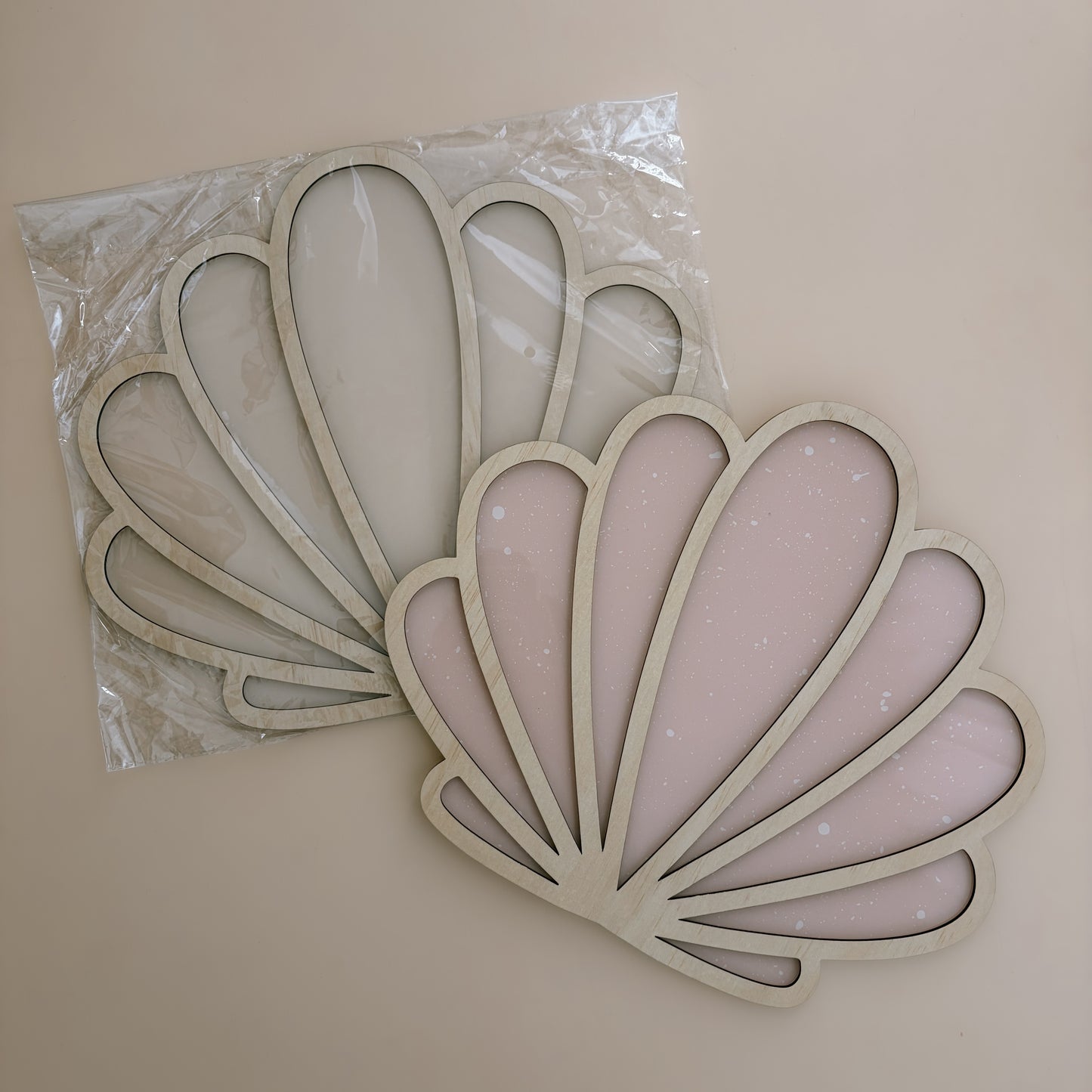 STOCK - Large Shell Wall Sign | Multiple