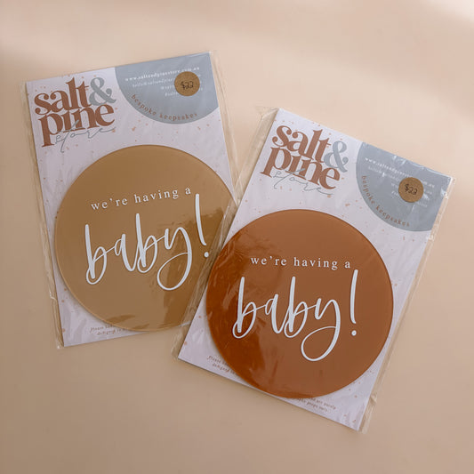 STOCK - Pregnancy Announcement | DISC