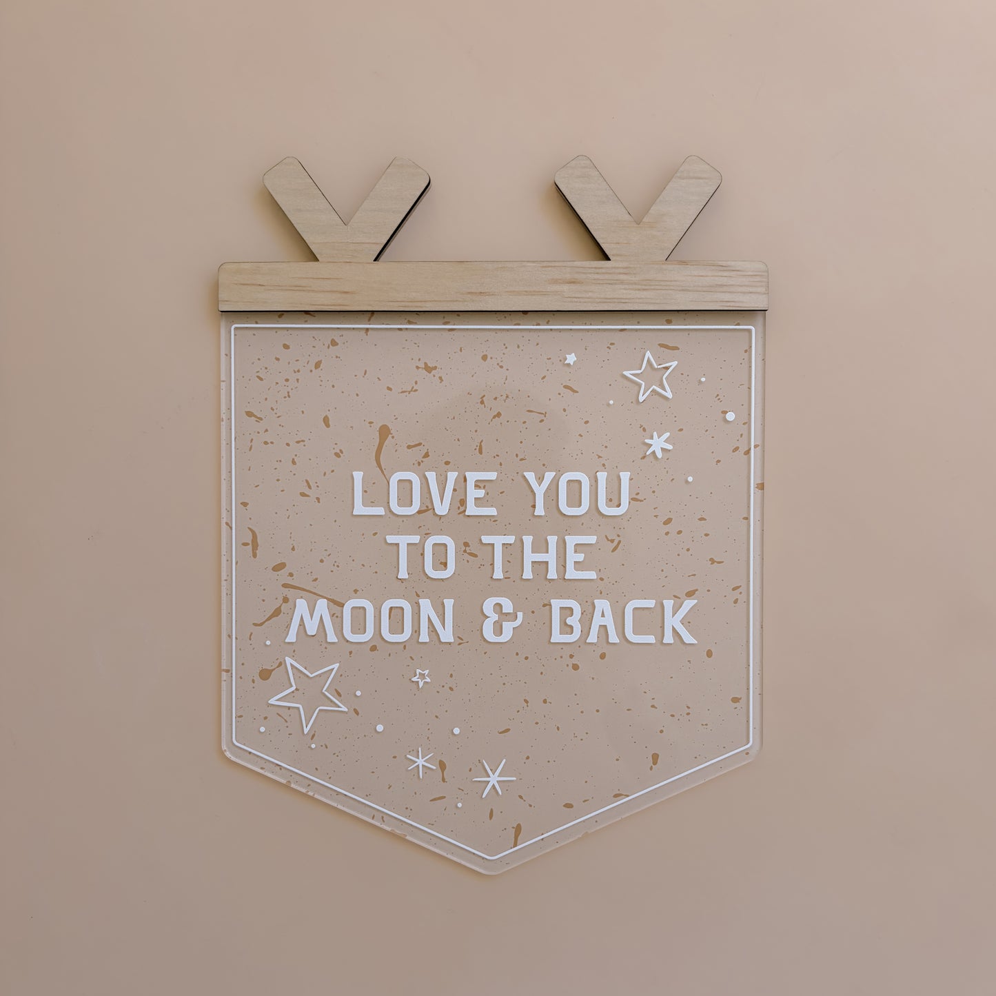 STOCK - Love You Decor Banner