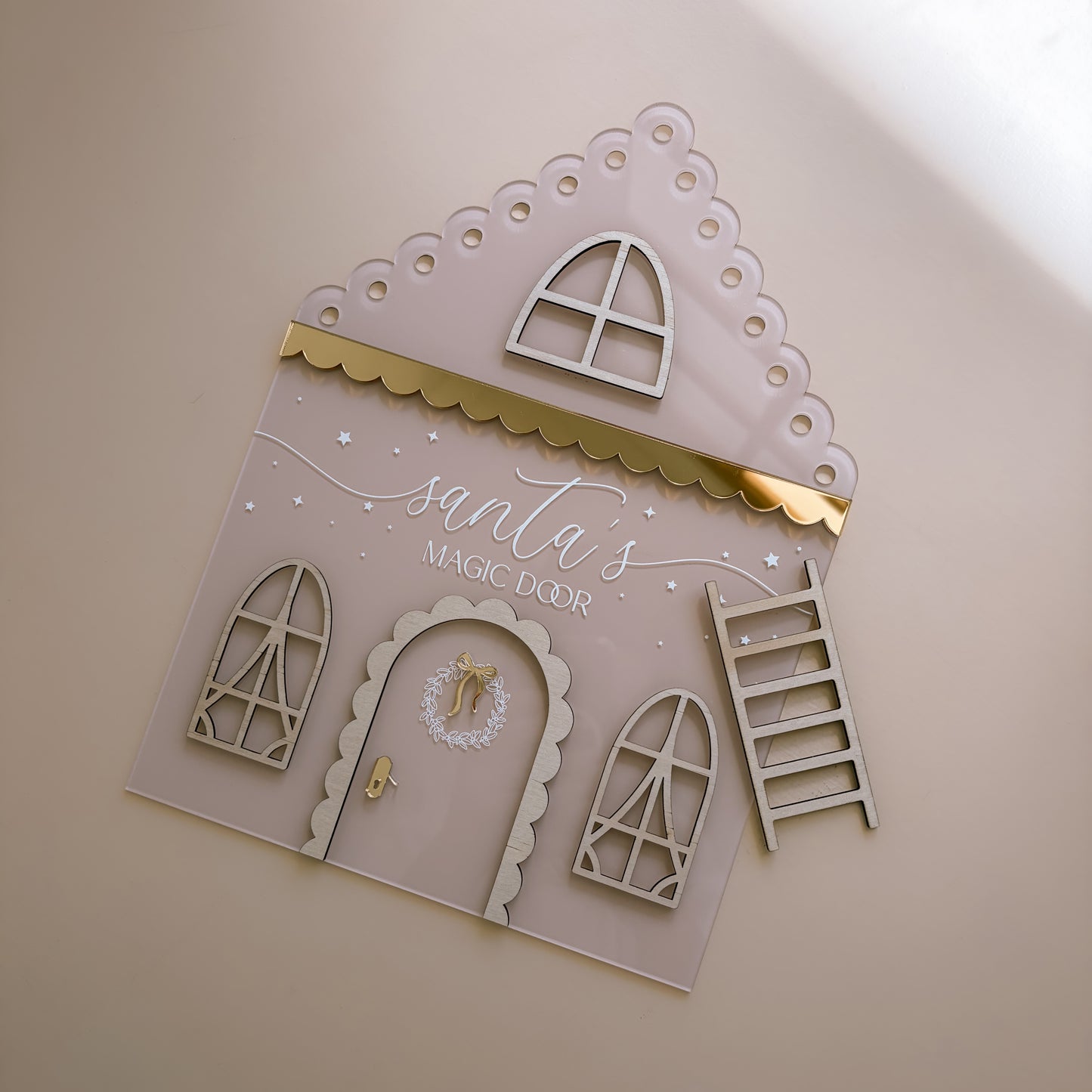 VORGEFERTIGT - WIR SIND HIER BALLON Geburtsanzeige | FEE