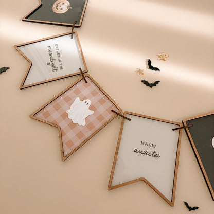 Halloween Decor Bunting | Customise Colours/Patterns