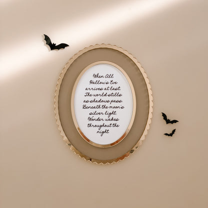 Halloween Quote Decor Print | Customise Colour/Pattern