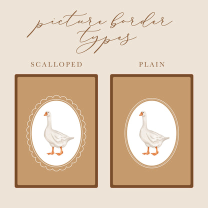 Vintage Image Plaque | Multiple Customisation Options