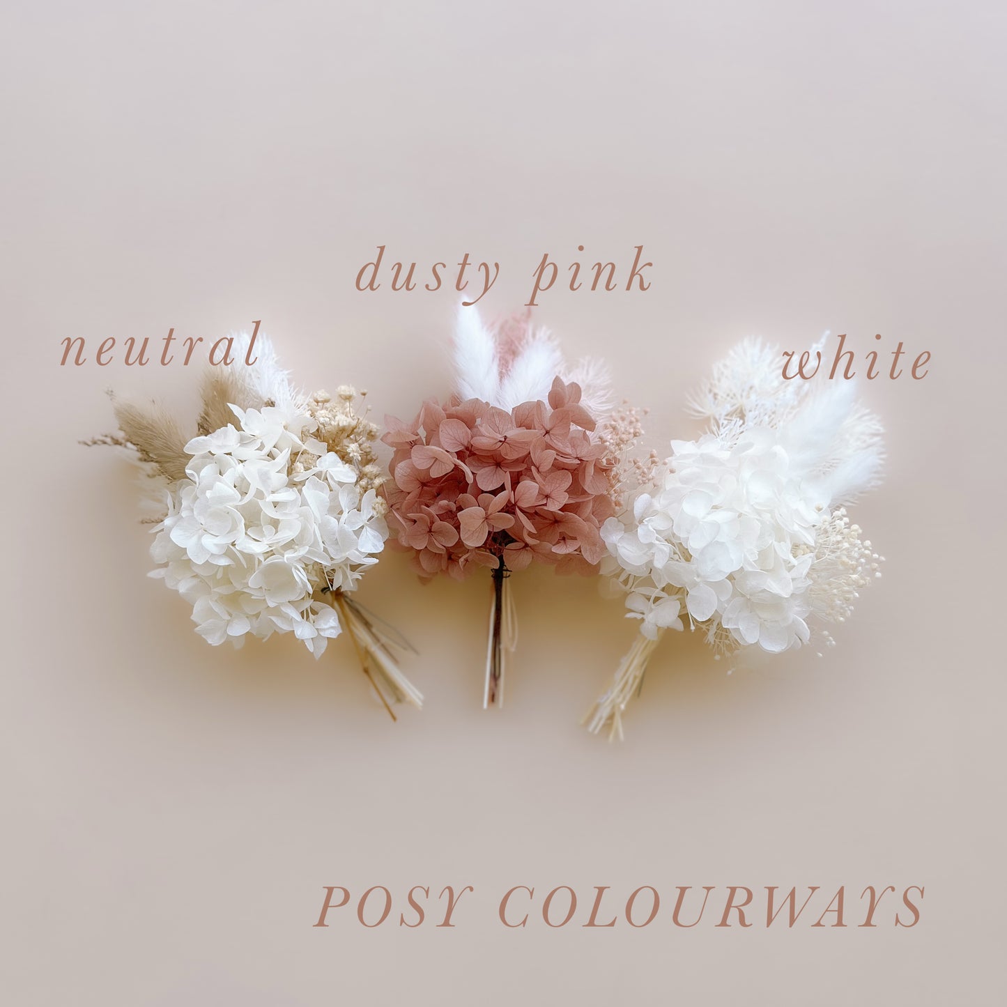 Dried Floral Mason Jar With Personalised Message Tag | Customisable Gift