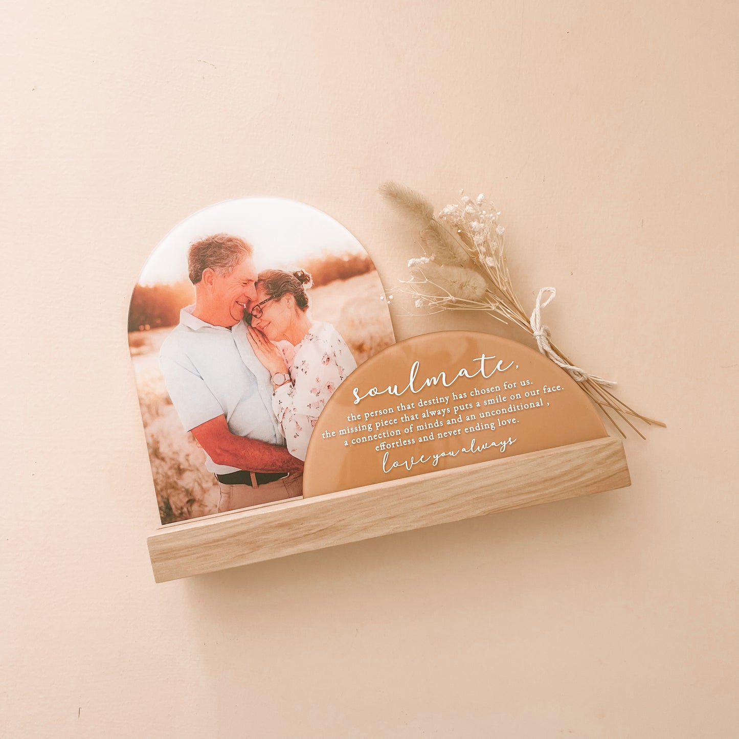 Custom Photo, Letter & Stand SET | Multiple Colour Choices