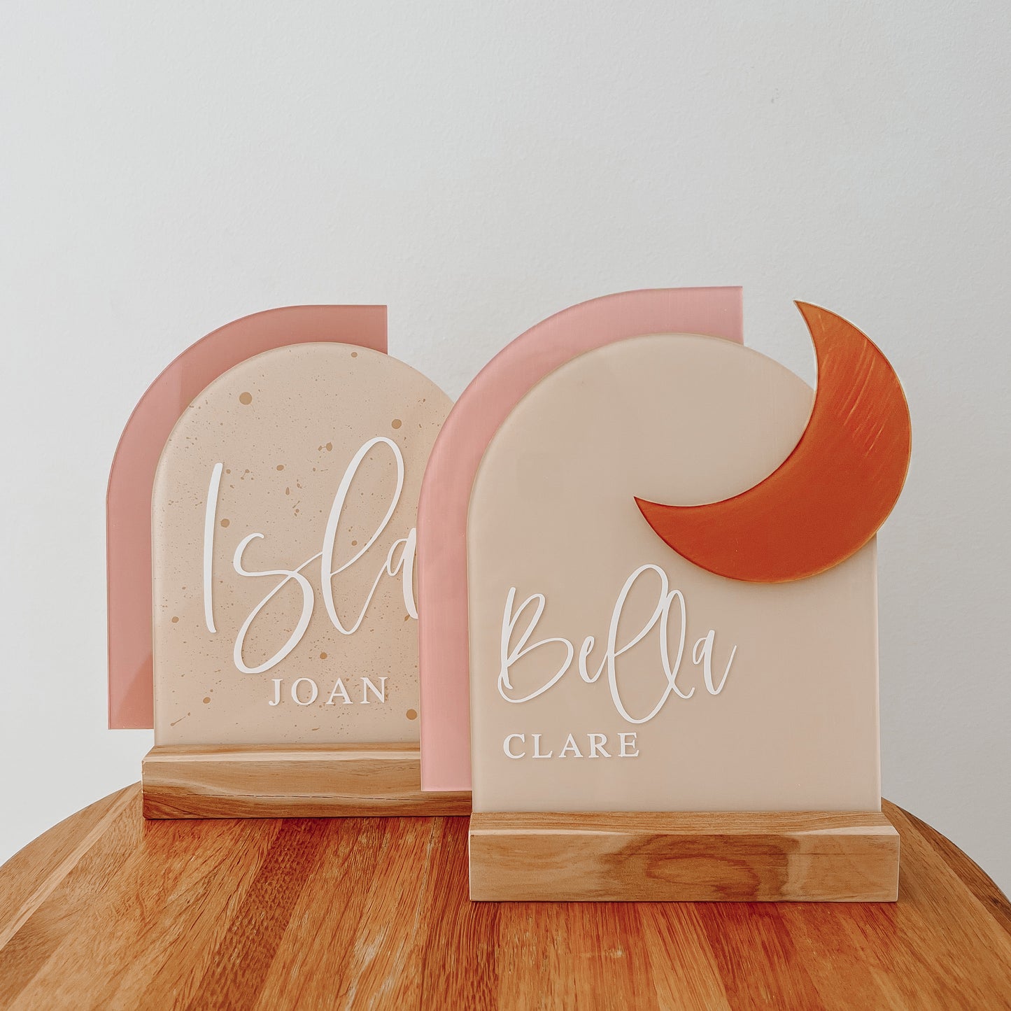 PERSONALISED Double Arch | Multiple Colour + Pattern Options