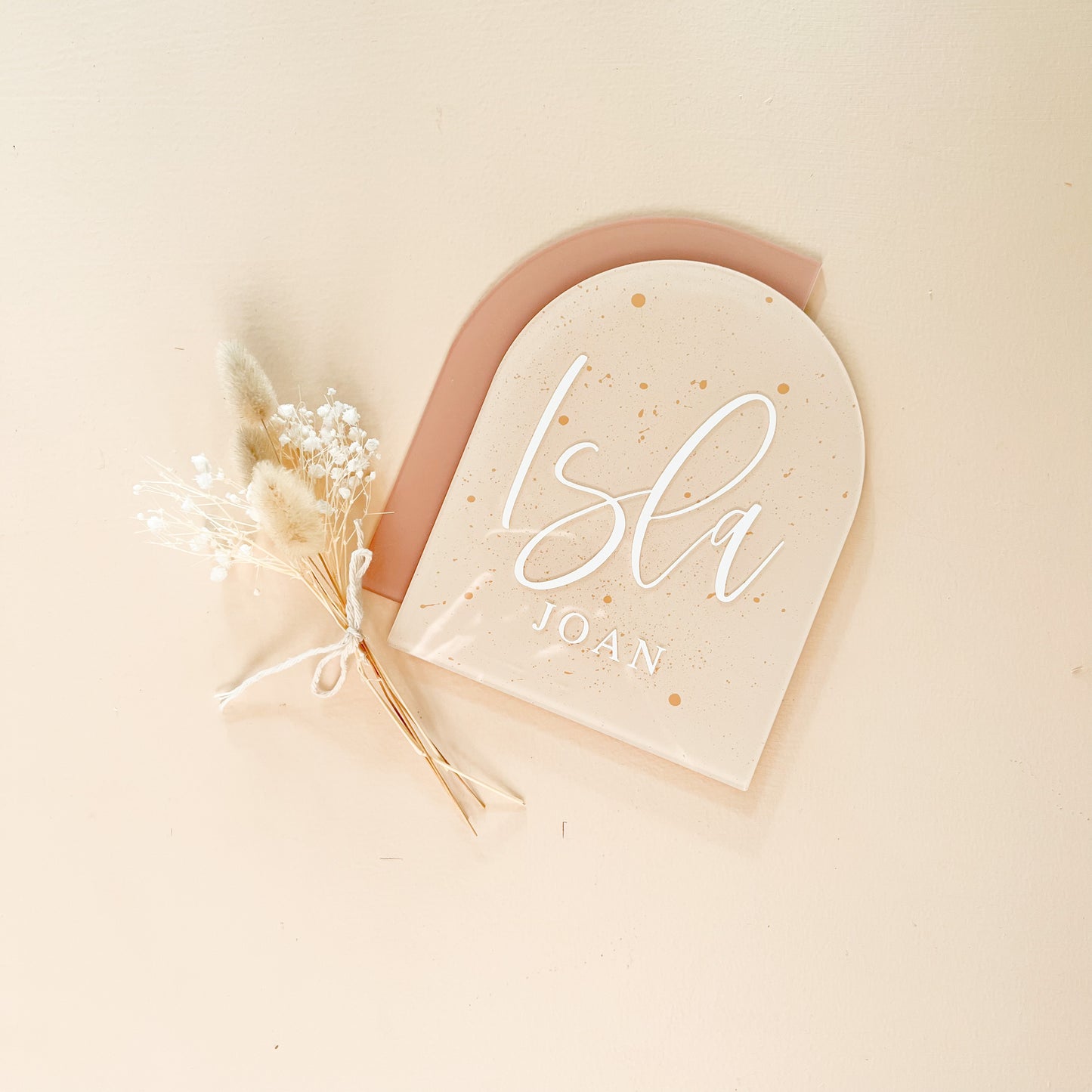 PERSONALISED Double Arch | Multiple Colour + Pattern Options