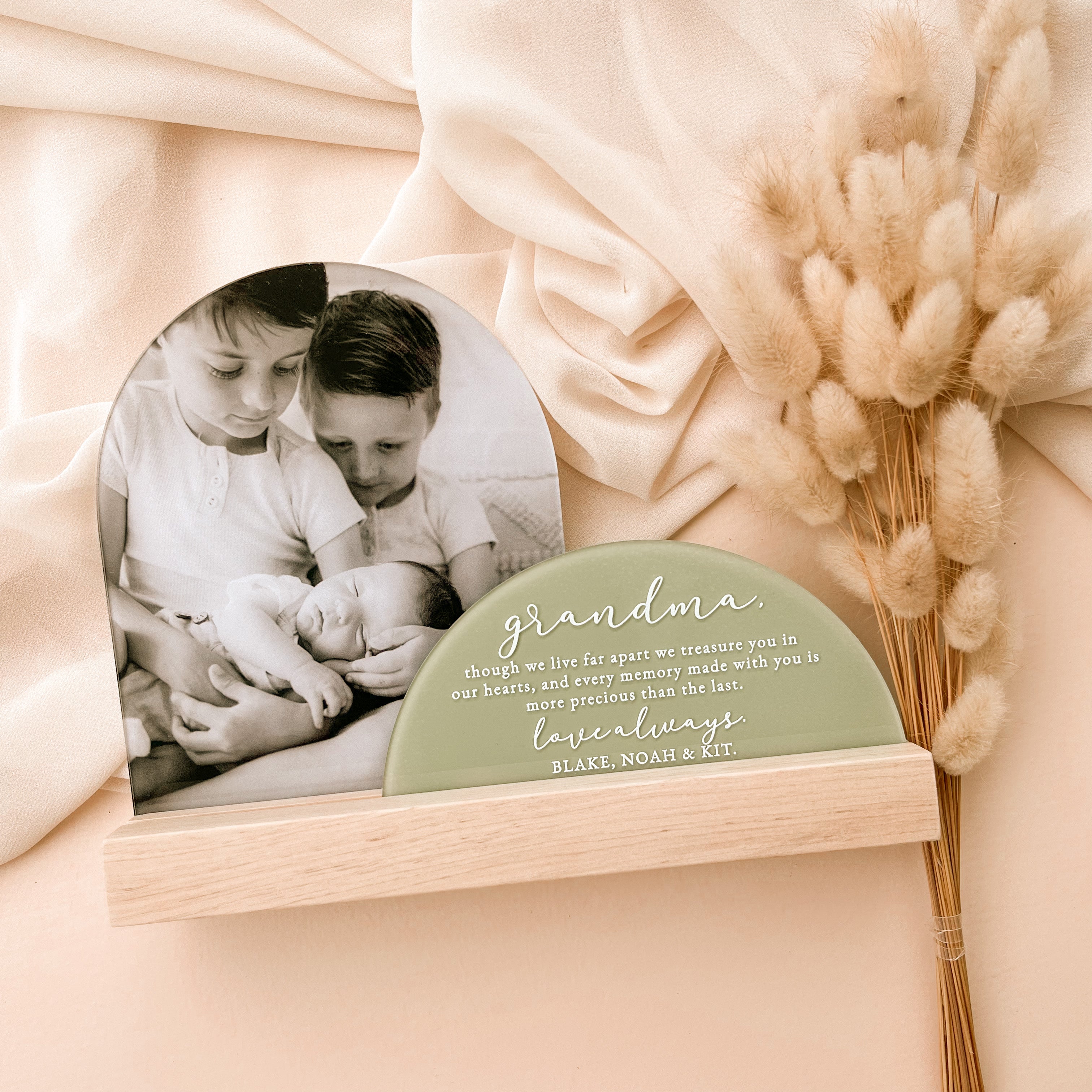 Custom Photo Letter Stand Set | Personalised Gifts