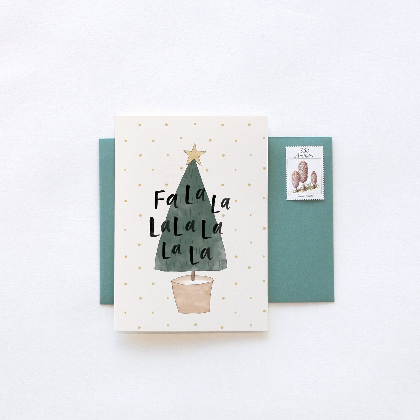 Fa La La ~ Christmas Tree | Greeting Card