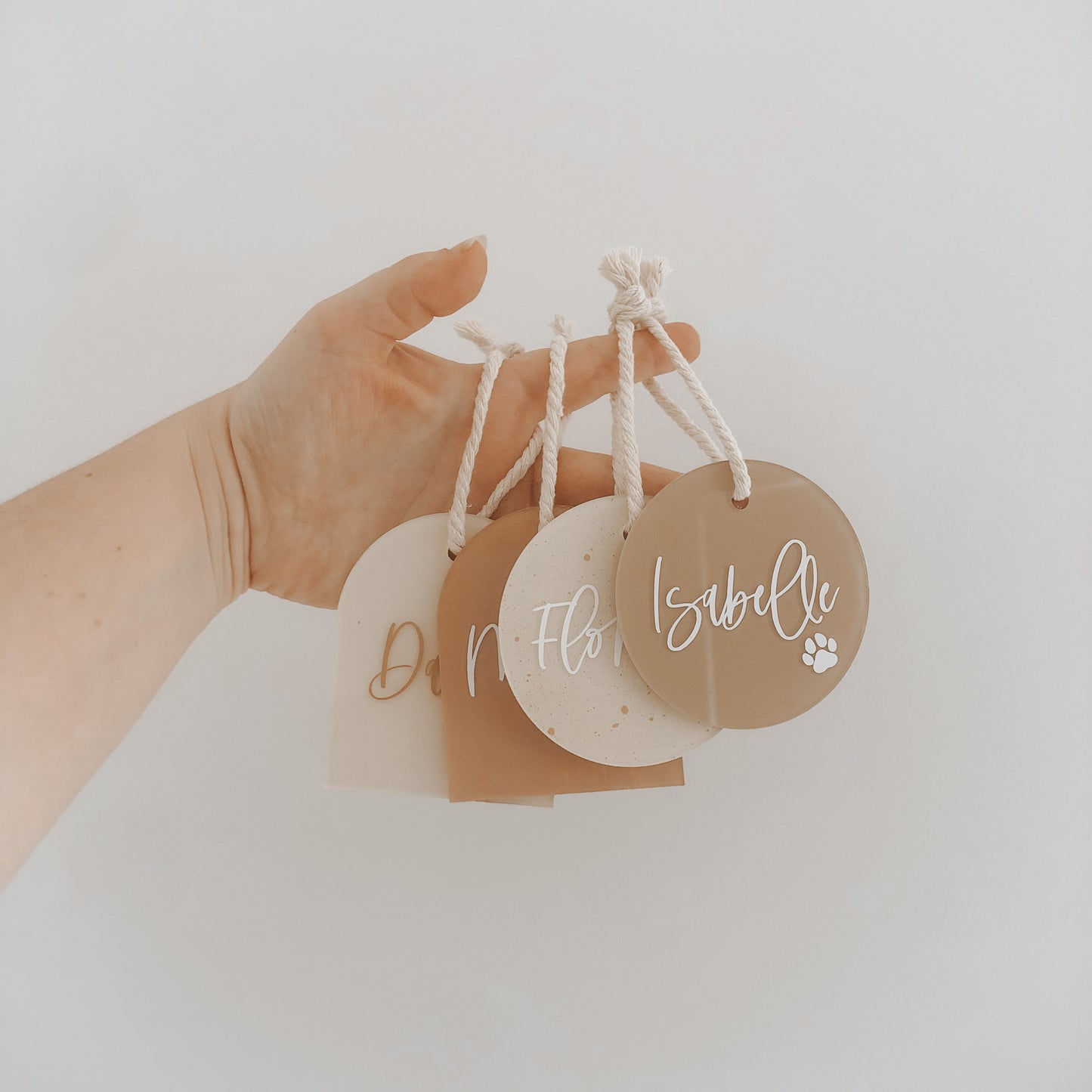 PERSONALISED ORNAMENT | 5 Shapes | Multiple Colour Options